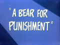A Bear for Punishment